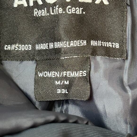 Arctix Woman’s Snow Sports Insulated Cargo Pants M8-10 (33 Inseam) -Charcoal NWT - Picture 11 of 12